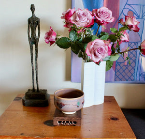My House by Marine vintage Asian Art Bowl Traditional Japanese Chawan Gold Ceremony Bowl with Gift Box