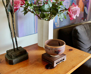 My House by Marine vintage Asian Art Bowl Traditional Japanese Chawan Gold Ceremony Bowl with Gift Box
