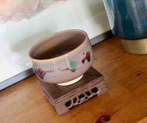 My House by Marine vintage Asian Art Bowl Traditional Japanese Chawan Gold Ceremony Bowl with Gift Box