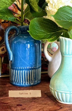 My House by Marine Vintage Ceramic pitchers/vases Option 5 Farmhouse Ceramic pitchers/vases for the contemporary Home