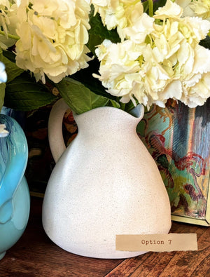 My House by Marine Vintage Ceramic pitchers/vases Option 7 Farmhouse Ceramic pitchers/vases for the contemporary Home