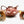 My House by Marine Vintage ceramic teapot set Original Vintage Art Deco Rust & Gold Tea Set - Hand Painted Treasure Find