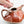 My House by Marine Vintage ceramic teapot set Original Vintage Art Deco Rust & Gold Tea Set - Hand Painted Treasure Find