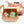 My House by Marine Vintage ceramic teapot set Original Vintage Art Deco Rust & Gold Tea Set - Hand Painted Treasure Find