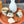 My House by Marine vintage Sake Set Hand-Painted Porcelain 4 Cups Sake Set: Oriental Pottery with Woven Gift Basket