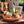 My House by Marine vintage Sake Set Japanese Porcelain Sake Set: Celadon Bottle & 4 Hand Painted Cups in Handwoven Basket
