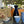 My House by Marine vintage Sake Set Porcelain Sake Set: Blue Bottle, 4 Delicate Hand Painted Floral Cups, Woven Basket
