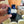 My House by Marine vintage Sake Set Porcelain Sake Set: Blue Bottle, 4 Delicate Hand Painted Floral Cups, Woven Basket