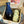 My House by Marine vintage Sake Set Porcelain Sake Set: Blue Bottle, 4 Delicate Hand Painted Floral Cups, Woven Basket