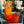My House by Marine Water/Juice Glasses/Decanter Hand Blown Orange & Blue Colorful Glassware Tumbler Sets and Decanter