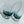 My House by Marine Water/Juice Glasses Hand Blown Luxury Ombré teal Crystal Glasses for the Contemporary Table