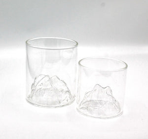 My House by Marine whiskey glasses Elegant Whiskey Tumbler With Inside Mountain Motif- Set for Cocktail Lovers and Father’s Day Gift