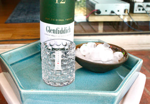 My House by Marine whiskey glasses The Edo Whiskey Glass-Traditional Japanese Style Crystal Glass in a Wood Box