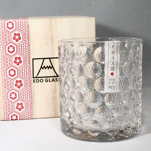 My House by Marine whiskey glasses The Edo Whiskey Glass-Traditional Japanese Style Crystal Glass in a Wood Box